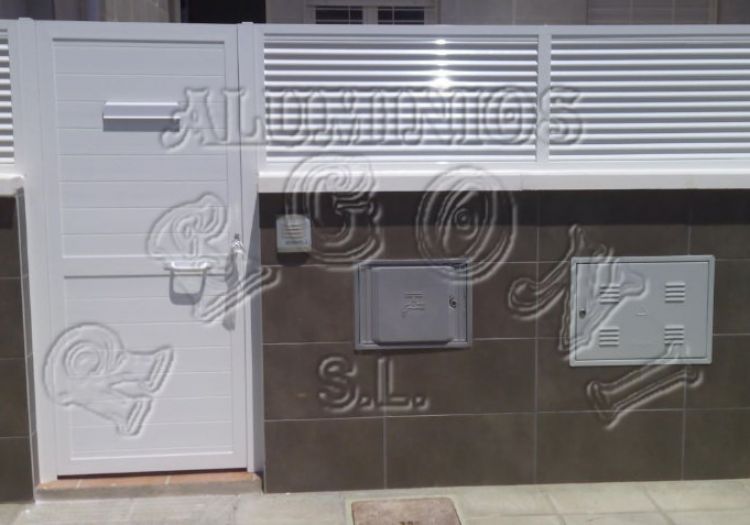 Puertas de aluminio